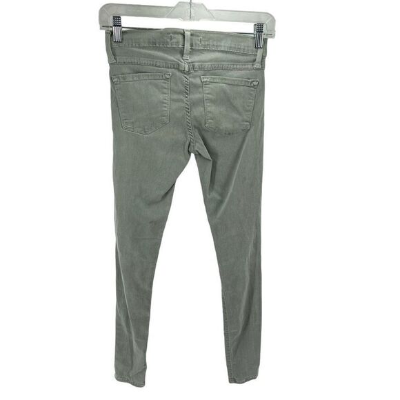 Flying Monkey Womens Skinny Jeans Mid Rise Denim Stretch Pocket Gray Size 26 - Picture 2 of 11